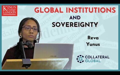 Global institutions & Sovereignty - Reva Yunus